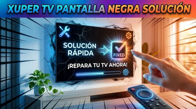 Xuper Tv Pantalla Negra