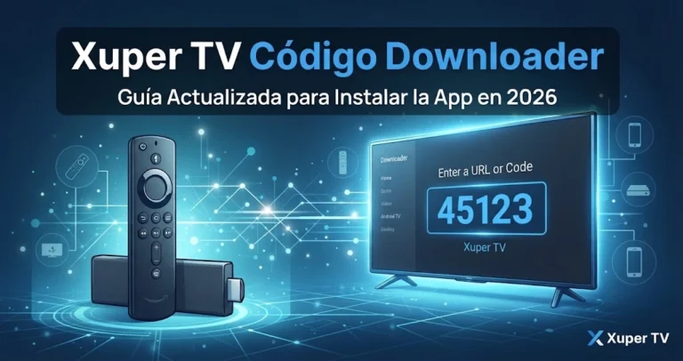 Xuper TV Código Downloader: Guía Actualizada 2026