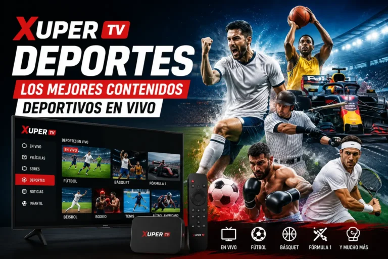 Xuper TV Deportes: 10 Mejores Contenidos Deportivos en Vivo