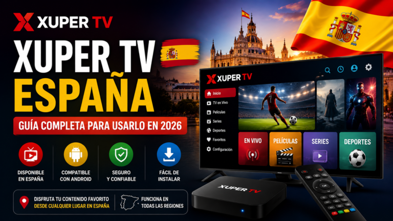 Xuper TV España: Guía Completa para Usarlo en 2026