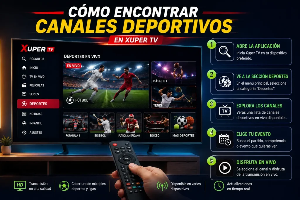 Xuper TV Deportes: Los Mejores Contenidos Deportivos en Vivo 3 b4180fba 1734 48b1 9f7c 24ac3877c5a7