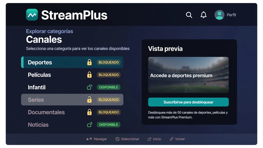 Xuper TV control parental: guía paso a paso para proteger a tus hijos (2026) 2 xuper tv control parental bloquear categorias