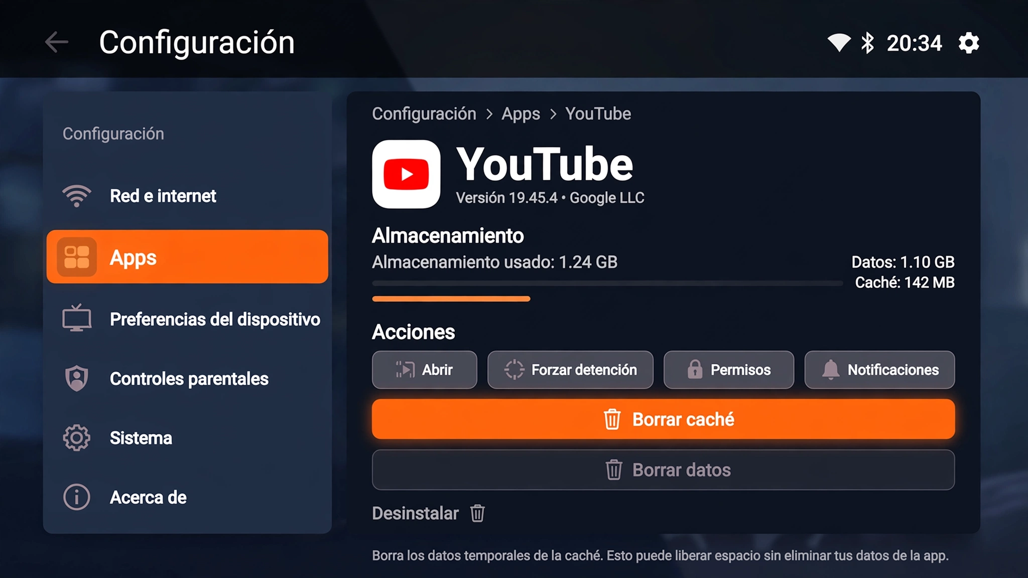 Xuper TV se traba: 8 soluciones efectivas contra el buffering (2026) 3 xuper tv se traba borrar caché android