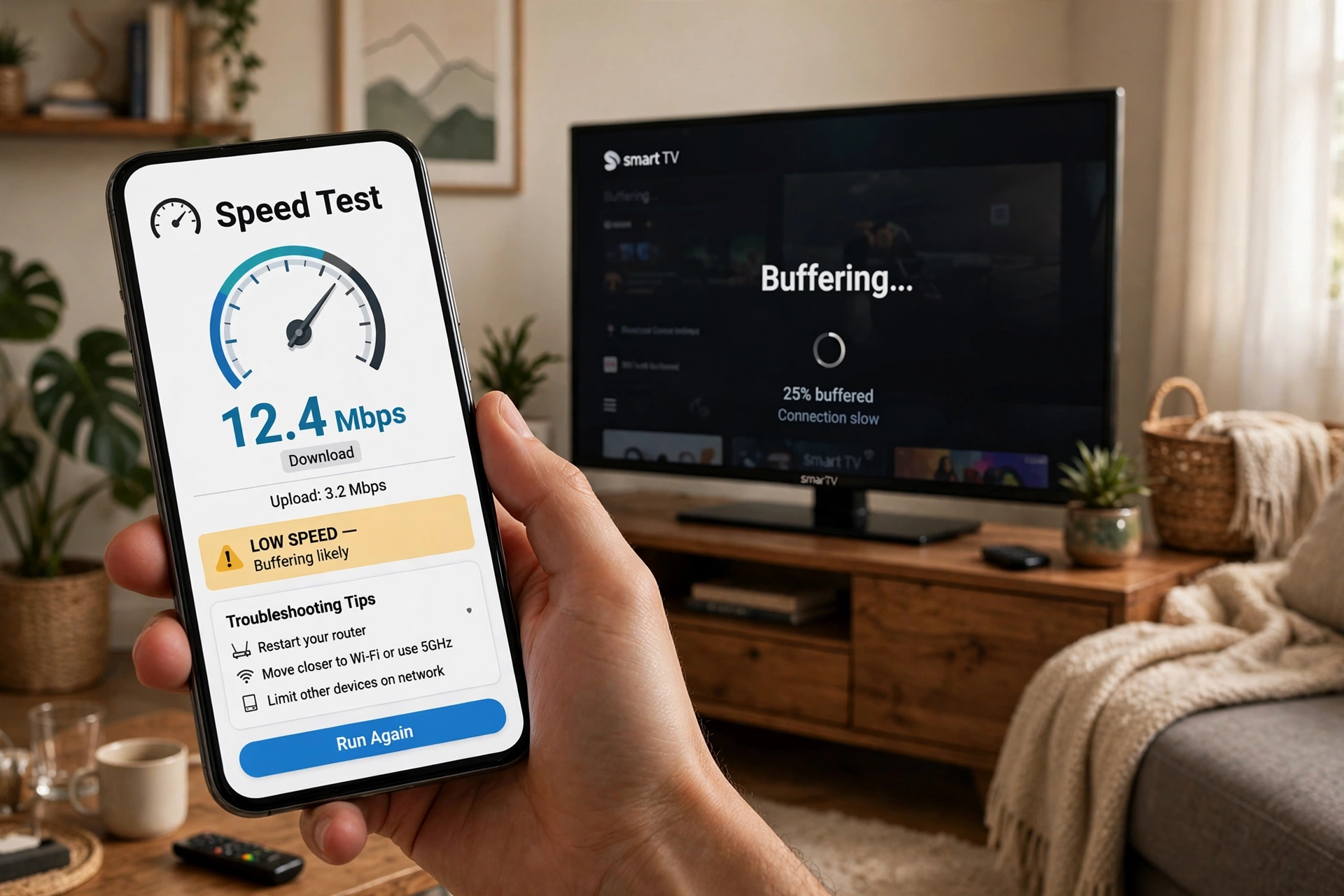 Xuper TV se traba: 8 soluciones efectivas contra el buffering (2026) 2 xuper tv se traba prueba de velocidad internet
